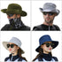 ZOORON Sun Hats for Men Women, Wide Brim Bucket Hat UV Protection Foldable Boonie Hat for Fishing Hiking Garden Safari Beach...