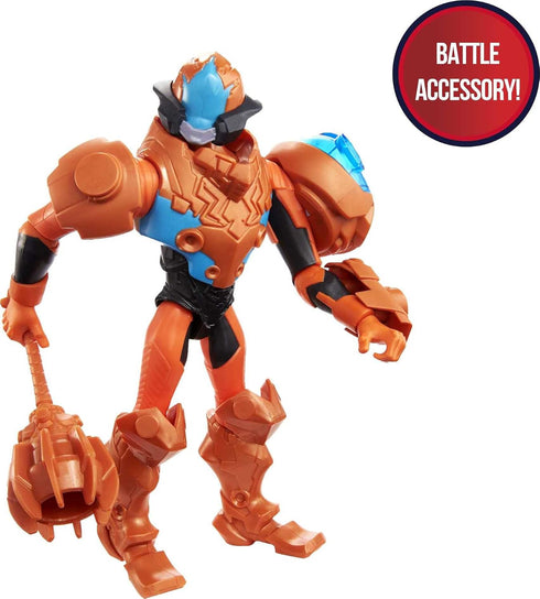 He-Man and the Masters of the Universe Man-at-Arms Large Figure with Accessory Inspired by MOTU Netflix Animated Series, 8.5-in Collectible Toy fo...