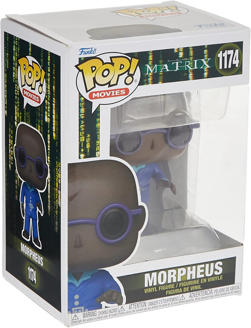 Funko POP Movies: The Matrix Resurrections - Morpheus, Multicolor, 3.75 inches, (59255)...