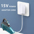 15V Charger for Black and Decker Handheld Vacuum, Handheld Vacuum Cleaner Power Cord for Dustbuster...