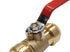 (Pack of 2) EFIELD 1/2 Inch Push-Fit Full Port Ball Valve for Hot and Cold Water with a Disconnect Clip,Brass UPC Certified...