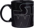 Silver Buffalo Star Wars Logo Heat Reveal Ceramic Coffee Mug Featuring Boba Fett, Yoda, Luke, C3PO, R2D2, Darth Vader, and Stormtrooper, 20-Ounces...