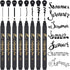 Calligraphy Pens, Hand Lettering Pens, 8 Size Calligraphy Pens for Writing, Brush Pens Calligraphy Set for Beginners,Brush Markers Set, Black Ink ...