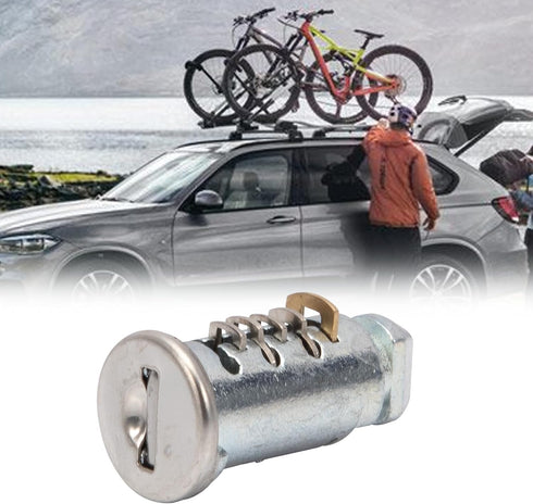 4 Pack Lock Cores for Thule, Replacement for Thule Rack Core, Key Cylinder for Bike Rack Lock, Roof Cargo Lock, Roof Rack Locks, Cross Bars, Tower...