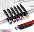 Pens Bulk, Tip-Top Ball Point Pens, Black Ink Pens Medium Point (1.0mm), Click Pens, Ballpoint Smooth Writing Pens for Journal No Smudge, Office P...