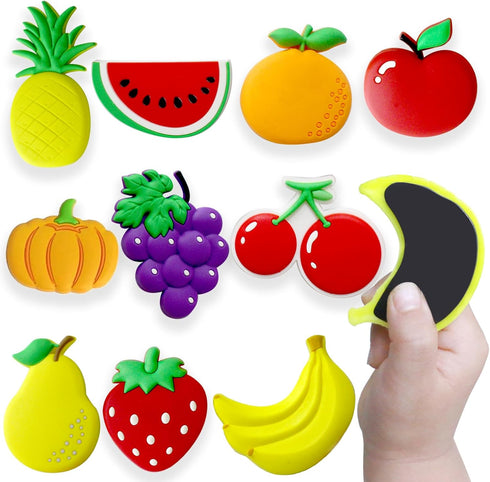 Refrigerator Magnets for Todders, Fruit Fridge Magnets for Babies Kids Gift...
