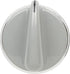 UPGRADED Lifetime Appliance WH01X10462 Control Knob Compatible with General Electric Dryer (Grey)