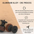 Aluminum Alloy 1''/25mm Ball Adapter with 1/4"-20 Threaded Stud Compatible with RAM Mounts B Size Double Socket Arm&Applicable to GoPro Insta360,D...