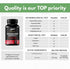 Cranberry Extract Pills - Super Strength 50:1 Whole Fruit Concentrate Equals to 25,000mg of Fresh Cranberries Plus Dandelion & Uva Ursi - Natural ...