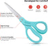 Scissors, Niutop 8" All Purpose Scissors Heavy Duty Ergonomic Comfort Grip Craft Shears Sharp Scissors for Office Home Household Sewing High/Middl...