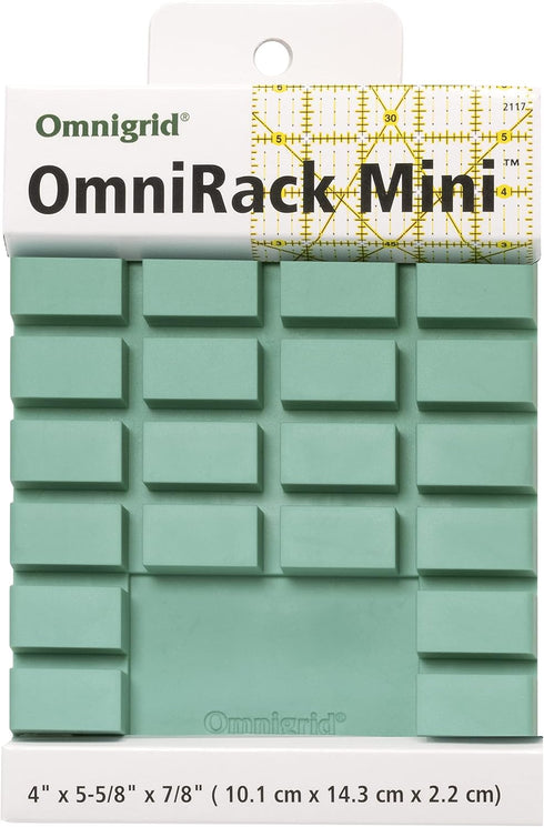 Omnigrid OmniRack, Mini Ruler Storage Rack, Mint Green...