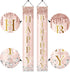Pink Rose Gold Happy Birthday Door Banner Decorations, Birthday Party Porch Sign Supplies for Women Girls, Sweet 16th 21st 30th 40th 50th 60th Bir...