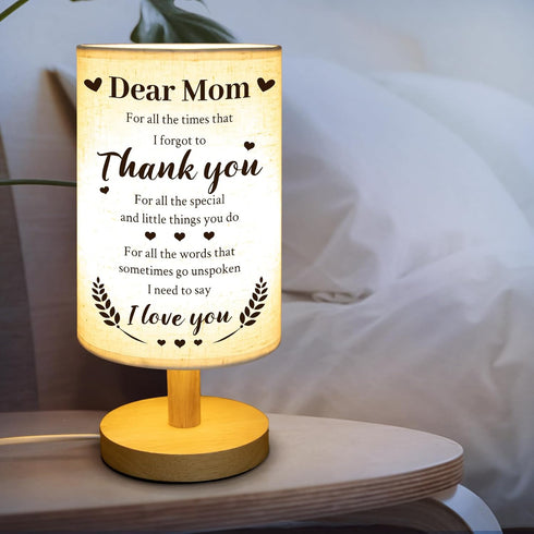 Mom Birthday Gifts - Gifts for Mom from Daughter, Mothers Day Birthday Christmas Gifts for Mom, Desk Lamp for Home Decoration...