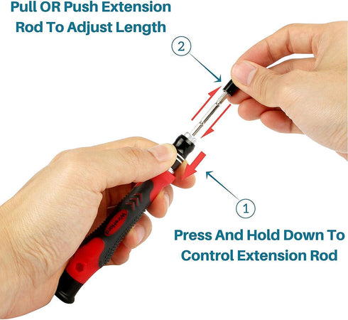 62 in 1 Precision Screwdriver Set Computer Repair Tool Kit with Extra Magnetic Specialty Steel Multi Bit...