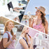 HandFan Upgraded Portable Misting Fan, Handheld Spray Water Mister Fan, USB Rechargeable Personal Mist Fans, Mini Cooling Hand Fans for Summer Bea...