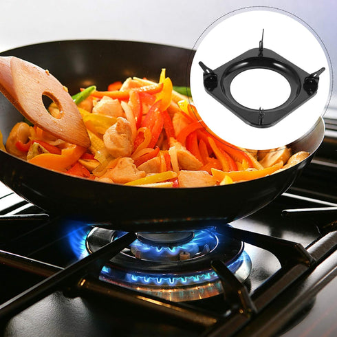 Cabilock Wok Ring - Premium Material Wok Stand for Home Kitchen, Gas Stove Rack Trivets, Pot Pan Support, 19.50x19.50x3.00cm...