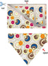 PIAOLGYI 3 Pcs M/S/L Reversible Dog Bandana Sewing Template Set DIY Craft Dog Bib Pattern for Small/Medium/Lager Size Dogs,Dog Scarf Sewing Quilti...