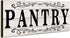 Pantry Sign Wall Decor Farmhouse Pantry Sign Wooden Rustic Retro Hanging Wooden Art Printed Decor for Home Room Holiday Decoration, 16 x 6 Inches(...