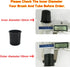 EZ SPARES 35mm to32mm & 32mm to35mm Vacuum Hose, Adapter Kit Compatible with Normal round interface Vacuum Cleaner Plastic Adaptor(2Pcs)...