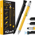 Gifts for Him, Multi-Tool Pen Set (2 Pack) Mens Gifts for Dad/Grandpa/Husband, Cool Gadgets, Unique Mens Dad Gifts, LED Tactical Pen Light for Bir...