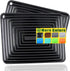 LogHog Large Silicone Trivet Mats for Hot Dishes/Pans, Heat Resistant Pot Holder, 9"x12" Non Slip Flexible Durable Pot Coaster Kitchen Table Mats ...
