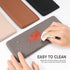 BEZOX Makeup Brush Holder - Stylish Silicone Make Up Brushes Case Organizer, Zipper Cosmetic Brush Bag Pouch for Travel - Light Brown...