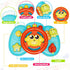 MOONTOY Steering Wheel Toys for Baby 6-12 Months, Simulated Driving Wheel, Interactive Baby Toys, Musical Pretend Driving Toy, Learning Toys for 6...