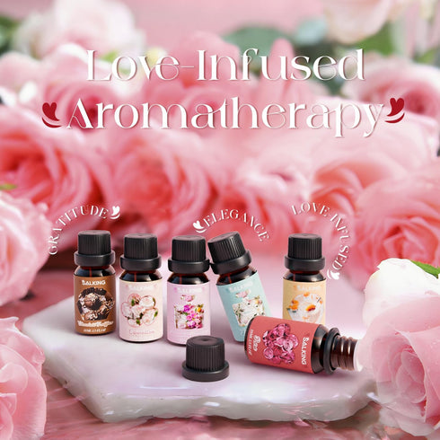 SALKING Fragrance Oil Gift Set for Mom, Premium Essential Oil for Diffuser, Scented Oil Gift for Mother's Day, Diffuser Oil for Soap & Candle Maki...