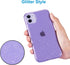 Compatible with iPhone 11 Case, Glitter Sparkle Bling Anti-Scratch Shockproof Protective Flexible Phone Cases Cute Slim Thin Cover for Women Girls...