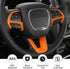 Linskip Steering Wheel Trim Compatible with 2015-2023 Dodge Charger/Challenger & 2014-2024 Durango & 2014-2020 Jeep Grand Cherokee, Steering Wheel...