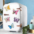 30 Pcs Refrigerator Diamond Art Magnets Easy Diamond Art Kits Fridge Diamond Stickers for Adults Kids DIY Home Decors(Butterfly)...