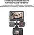 Suptig 3 Port Cold Shoe Mount with 1/4"-20 Thread for Camera Cage Flash LED Monitor Microphone etc....