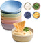 6 Pack Wheat Straw Soy Sauce Dishes, 4.5 OZ Small Dessert Bowls, Unbreakable Dipping Bowls, Pinch Bowls Set, Dipping Sauce Cups, Mini Prep Bowls, ...