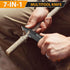 RoverTac Pocket Knife Multi Tool Tactical Knife Multitool Knife with Scissors Bottle and Can Opener Fire Starter Whistle Screwdriver Perfect for C...
