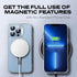 Statik SnapLoop Phone Magnets for Back of Phone - Magnetic Ring for Phone Case, Magnet for Phone Case Adapter Sticker for Wireless Charging Androi...