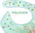 Amplim Baby Feeding Bib (3-Pack) Toddler/Baby Bibs for Eating. Waterproof, Adjustable, Lightweight. Eco-friendly PEVA material. BPA, Lead, Phthala...
