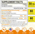 30mg Spermidine Supplement, Liposomal Spermidine, High Absorption, More Potent Than Spermidine 3HCL, Fermented Wheat Germ Extract, Spermidine for ...