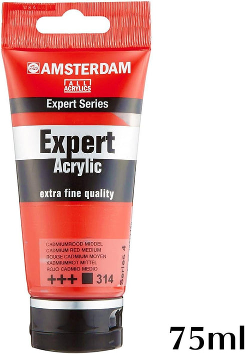 Tarrence T1911-314-0 Amsterdam Acrylic Color Expert Cadmium Red Medium Acrylic Paint, 2.5 fl oz (75 ml)...