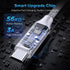 etguuds White USB C Cable 2ft Fast Charging, 2-Pack Type C Cable Braided USB A to USB C Cable for Samsung Galaxy S23 S22 S21 S20 S10 S10E S9 A10e ...