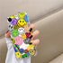 Cute Hippie Smile Face Phone Case for iPhone XR, Colorful Retro Smile Face Case Compatible with iPhone XR for Girls Boys Women Men, Unique Trendy ...