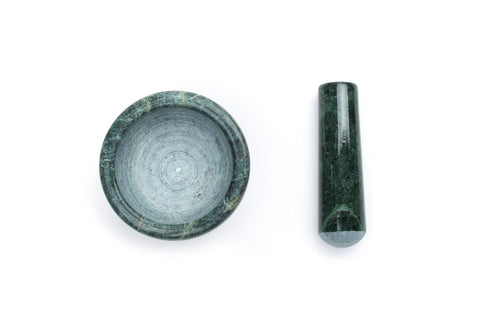 Fox Run Marble Mortar and Pestle, Green , 3"...