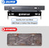 Spurtar License Plate Frames, Adjustable Front Car License Plate Holder Includes Screws and Nuts (Black)...