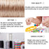 Promise Babe Gold Satin Rattail Cord for Baby Teething Necklace 75m DIY Teether Craft Supplies Line...