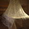 Bed Canopy Mesh Netting with Fluorescent Stars for Girls Kids Glow in Dark Hanging Bed Dome Canopy Crib Tent Easy Installation Mosquito Net for Si...