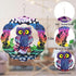 Owl Wind Spinner,Yard Art Garden Decor Owl Wind Spinners Outdoor Metal 3D Kinetic Sculptures Stainless Steel Wind Spinners Outdoor Indoor Clearanc...