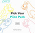 Unflavored Kids Floss - No Fluoride Dual Line Dental Floss Picks - Fun Oral Care in Colorful Floss Sticks Design - Kids Flossers Prevent Tooth Dec...