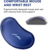 Doctor Developed Ergonomic Wrist Rest for Mouse & Keyboard and Perfect for Good Wrist Health, Posture & Joint Conditions by Dr Arthritis - Blue...