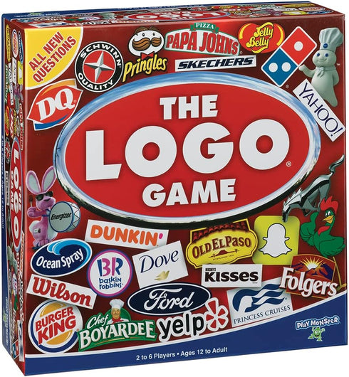 The Logo Game - The Game of Things You Know and Love! - Fun Party Game - Ages 12+ - 2-6 Players...