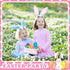 Ganowo 12PCS Prefilled Easter Eggs with Pull-Back Rabbit Carrot Easter Surprise Eggs Car Toys for Easter Party Favor...