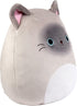 Squishmallows Original 10-Inch Felton The Siamese Cat - Official Jazwares Plush - Collectible Soft & Squishy Stuffed Animal Toy - Add to Your Squa...